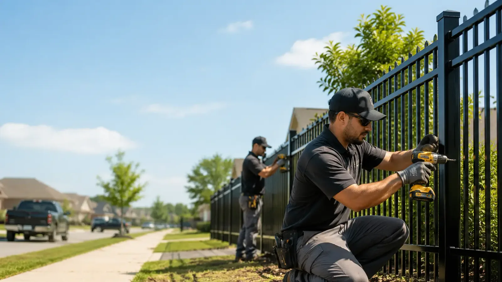 Metal Fence Installation in Oneonta, AL